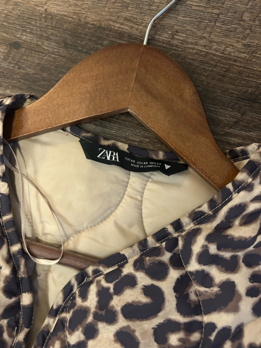 Zara leopard jacket - Picture 5 of 5